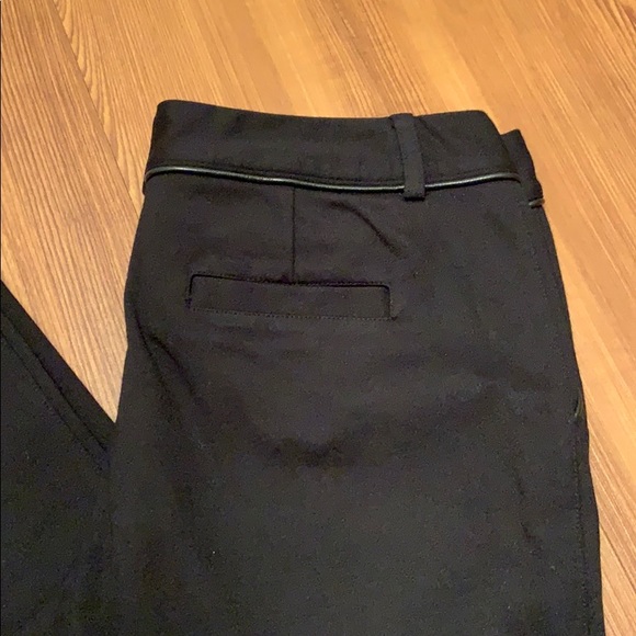 INC Black Straight Leg Slacks - Picture 3 of 4